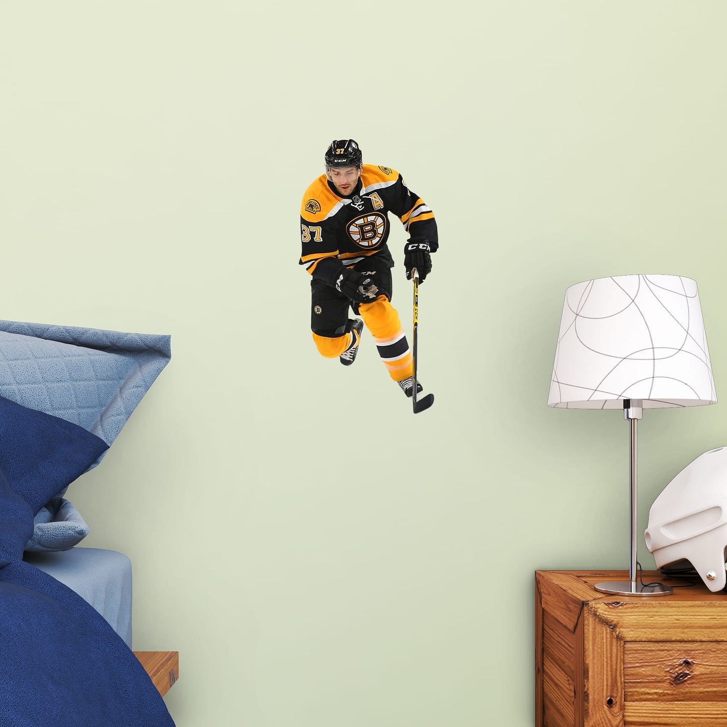 Patrice Bergeron - Officially Licensed NHL Removable Wall Decal