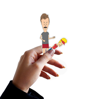 Beavis & Butt-Head: Beavis & Butt-Head Minis        - Officially Licensed Paramount Removable     Adhesive Decal