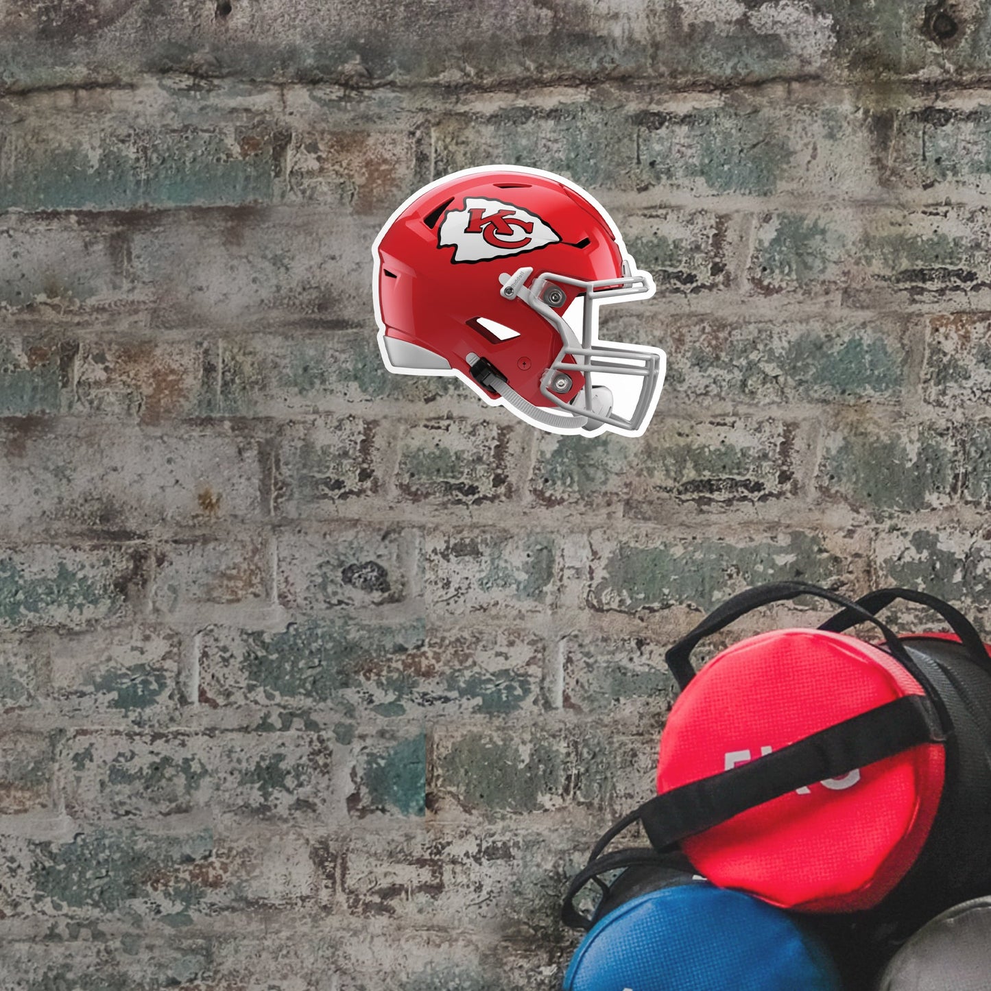 Kansas City Chiefs: Outdoor Helmet - Officially Licensed NFL Outdoor Graphic