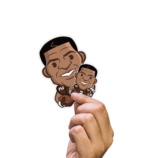 Cleveland Browns: Amari Cooper 2022 Emoji Minis        - Officially Licensed NFLPA Removable     Adhesive Decal