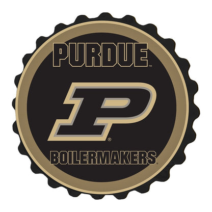 Purdue Boilermakers: Bottle Cap Wall Sign - The Fan-Brand