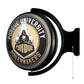 Purdue Boilermakers: Original Round Double-Sided Rotating Lighted Wall Sign - The Fan-Brand