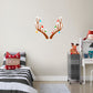 Christmas: Cute Horns Icon - Removable Adhesive Decal