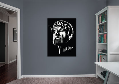 Hulk Hogan  Hollywood Mural        - Officially Licensed WWE Removable Wall   Adhesive Decal