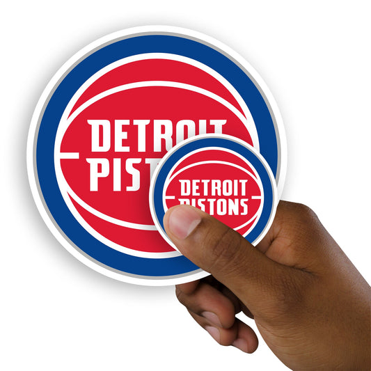 Detroit Pistons: Logo Minis - Officially Licensed NBA Outdoor Graphic