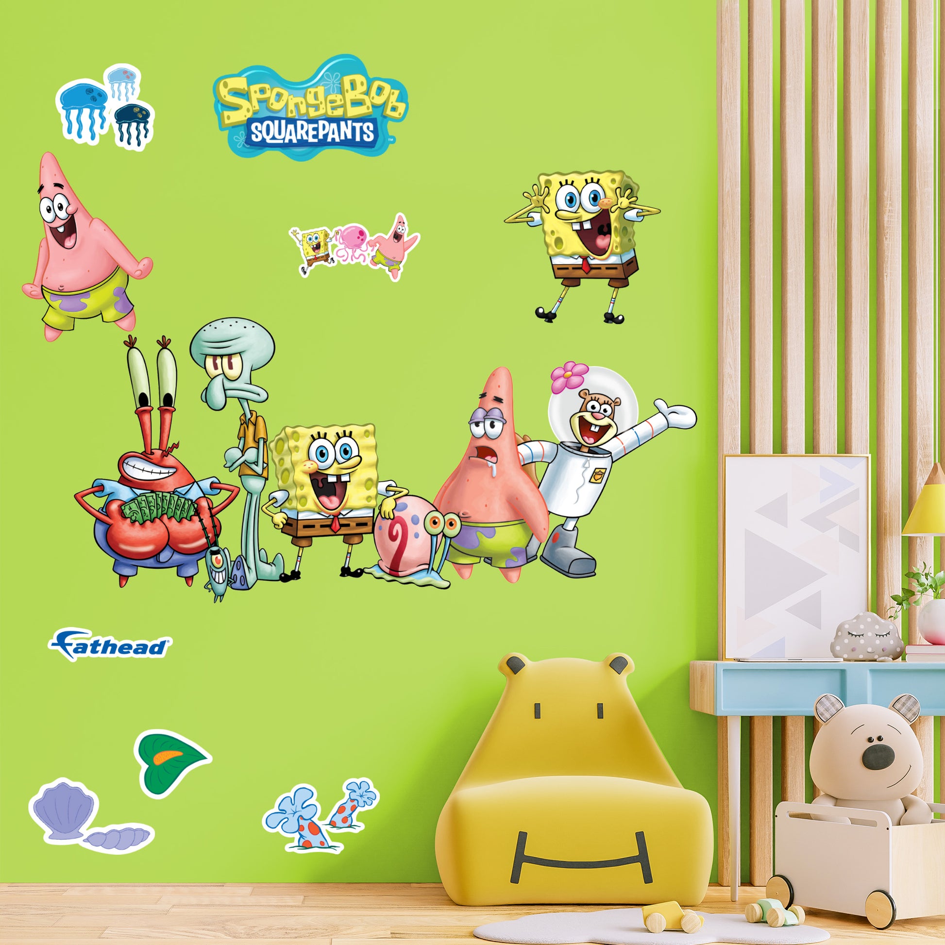 Life-Size Character +9 Decals (86"W x 41"H)