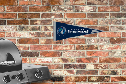Minnesota Timberwolves:  Pennant        - Officially Licensed NBA    Outdoor Graphic