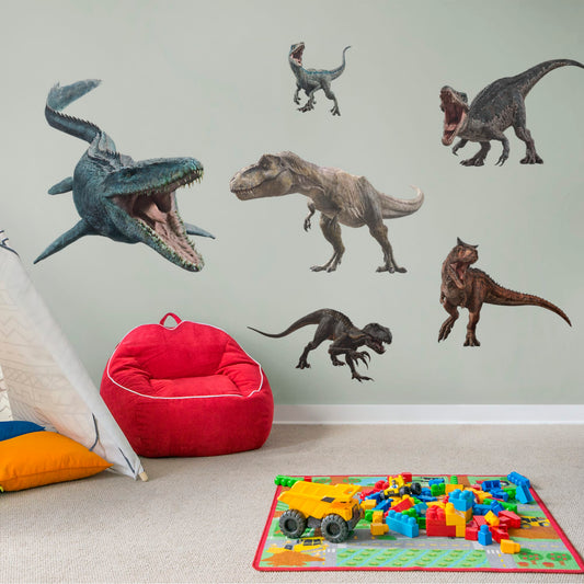 Predators Collection - Jurassic World: Fallen Kingdom - Officially Licensed Removable Wall Decal