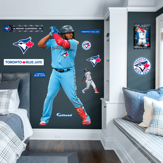 Toronto Blue Jays: Vladimir Guerrero Jr. 2022        - Officially Licensed MLB Removable     Adhesive Decal