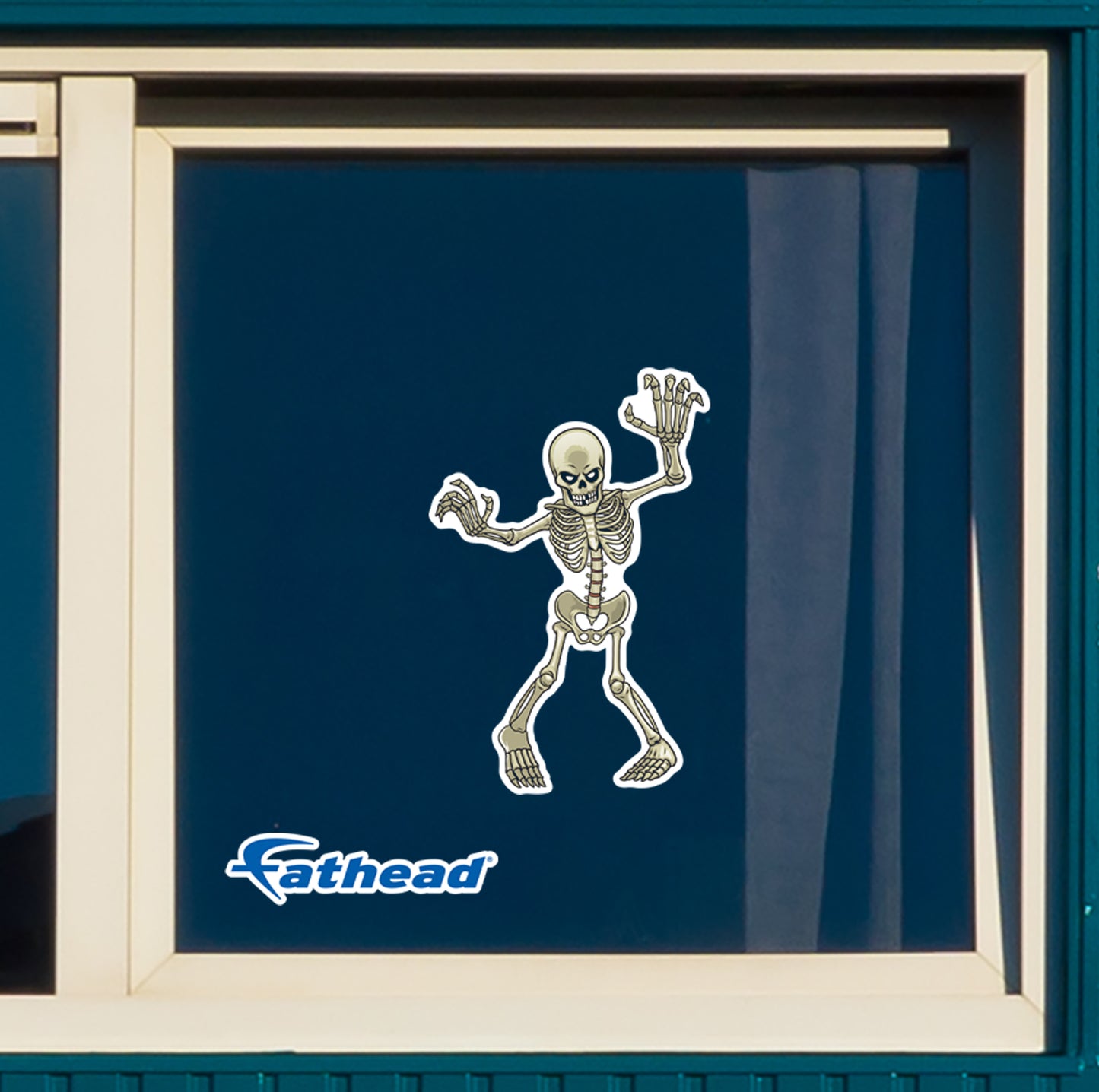 Halloween: Skeleton Window Clings        -   Removable Window   Static Decal