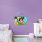 Dora the Explorer: Dora and Boots Swinging Poster - Officially Licensed Nickelodeon Removable Adhesive Decal