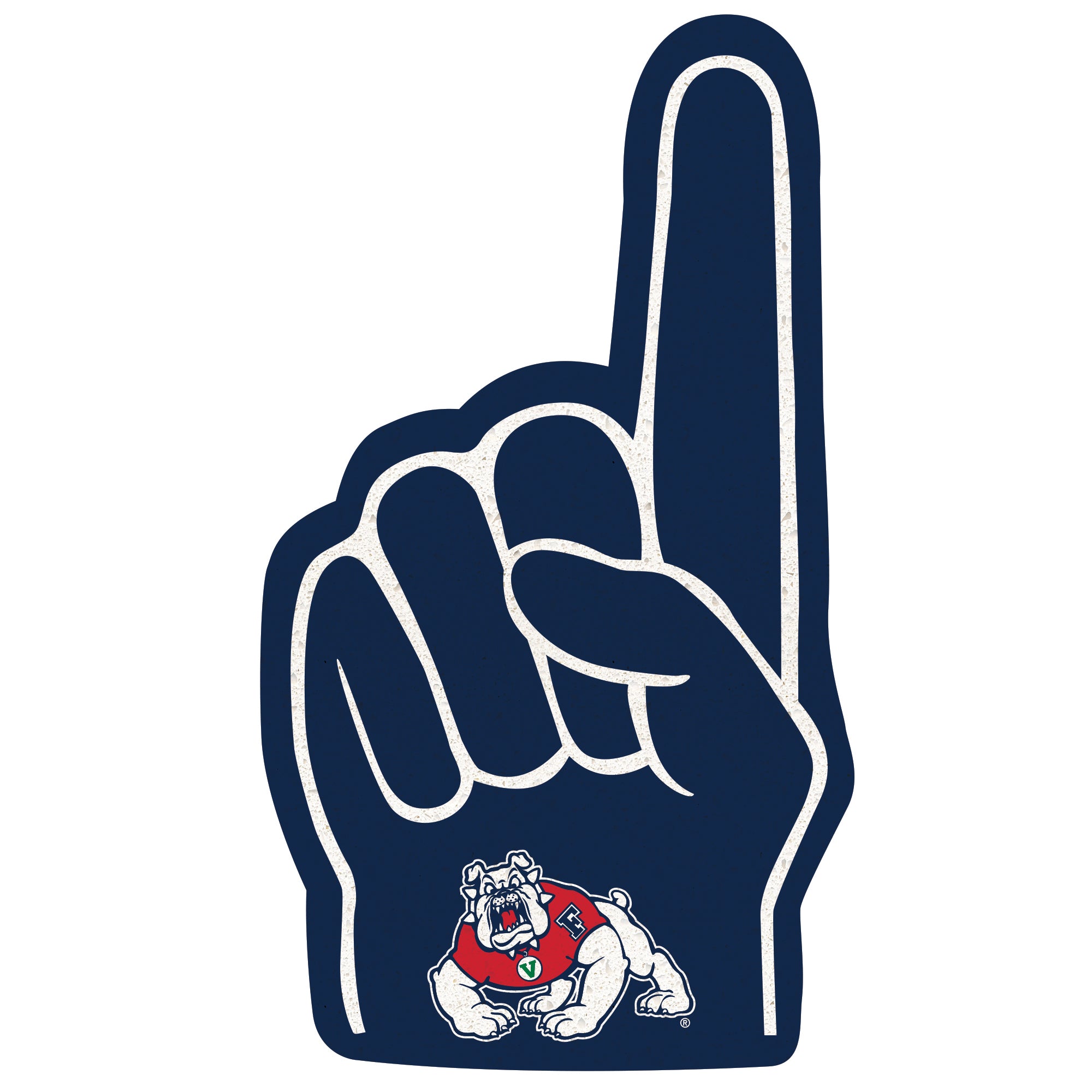 Fresno State Bulldogs: Foam Finger - Officially Licensed NCAA Removabl ...