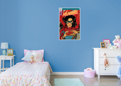 Ms. Marvel: Ms. Marvel Comic Mural - Officially Licensed Marvel Removable Adhesive Decal