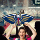 New Orleans Pelicans: Logo Foam Core Cutout - Officially Licensed NBA Big Head