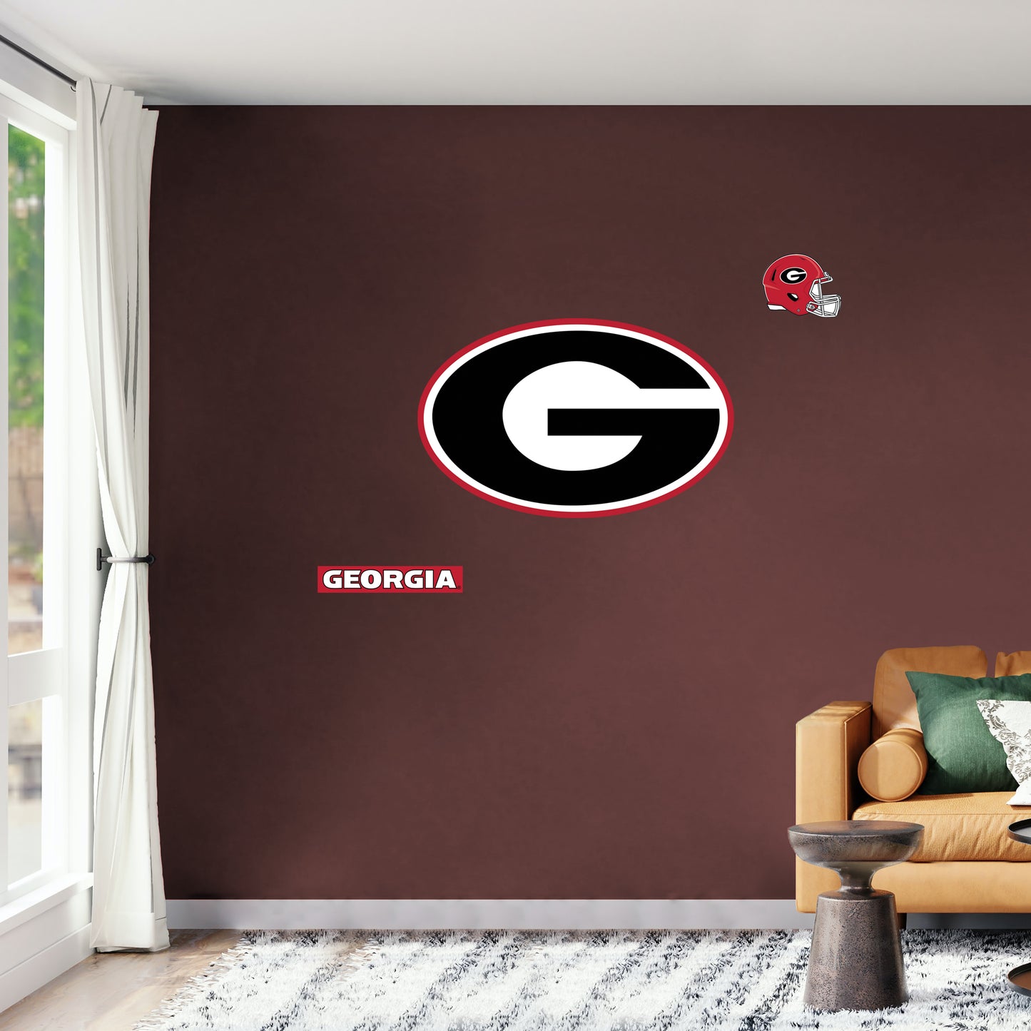 Georgia Bulldogs:  2022 G Logo        - Officially Licensed NCAA Removable     Adhesive Decal