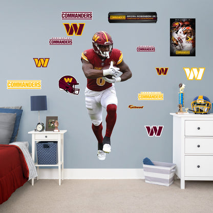 Washington Commanders: Antonio Gibson 2022 Foam Core Cutout - Official –  Fathead