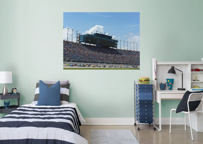 Chicagoland Speedway Stands - Peel & Stick Poster - Official NASCAR - Reusable Vinyl Wall Decal