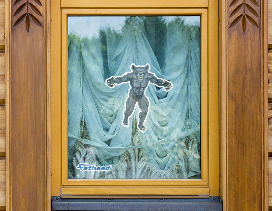 Halloween: Werewolf Window Clings        -   Removable Window   Static Decal