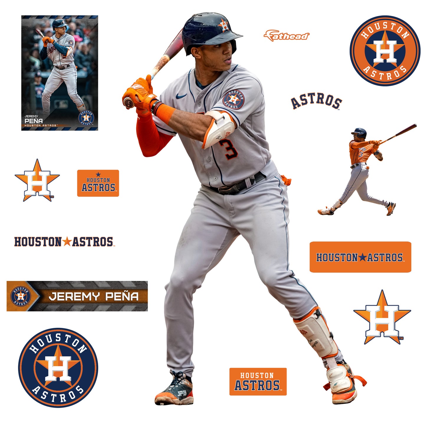 Houston Baseball Jeremy Pena PNG File Digital Download 