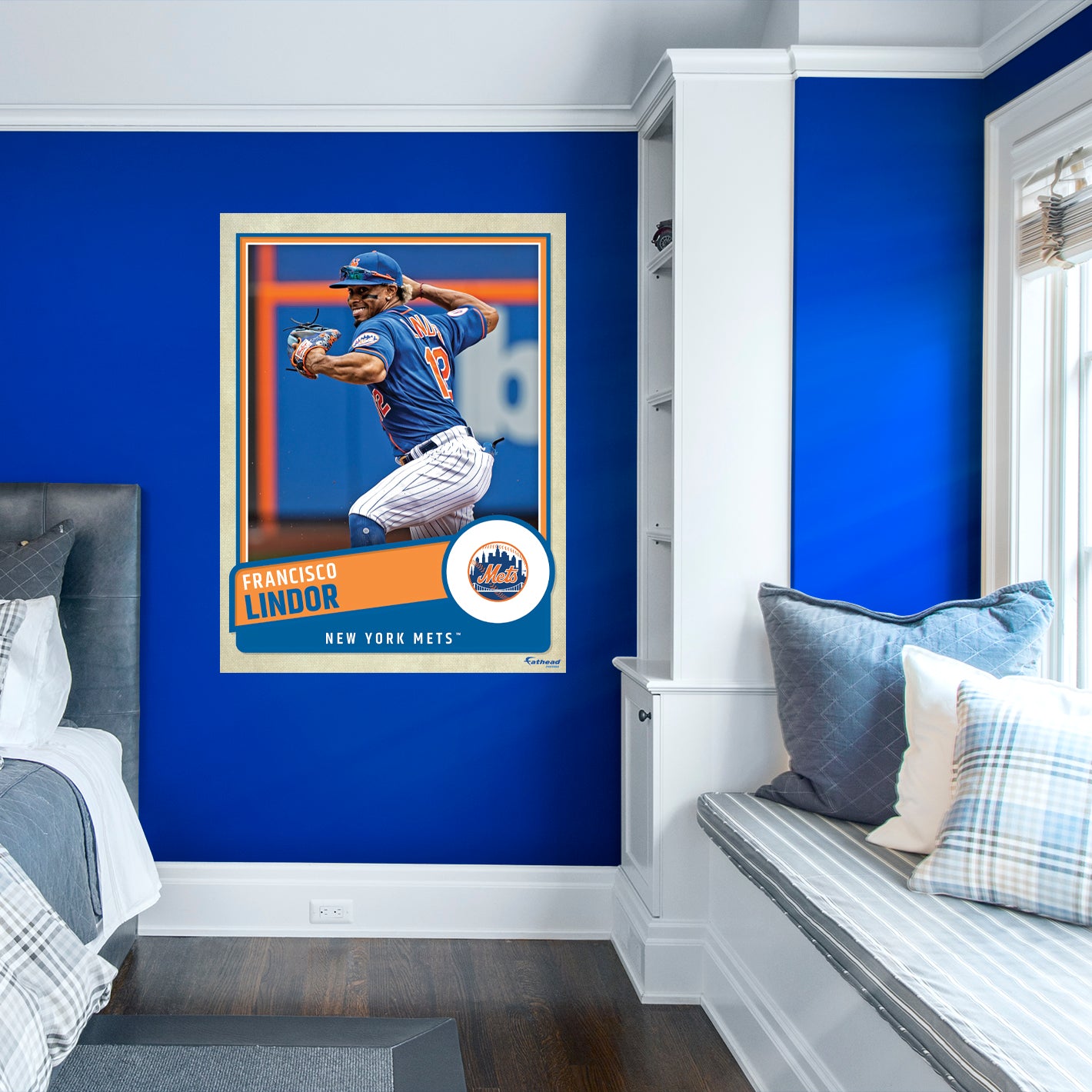 New York Mets: Francisco Lindor 2022 Mini Cardstock Cutout - Officiall –  Fathead