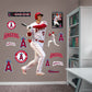 Los Angeles Angels: Shohei Ohtani Swing - Officially Licensed MLB Removable Adhesive Decal