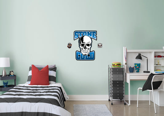 Stone Cold Steve Austin  Logo        - Officially Licensed WWE Removable Wall   Adhesive Decal