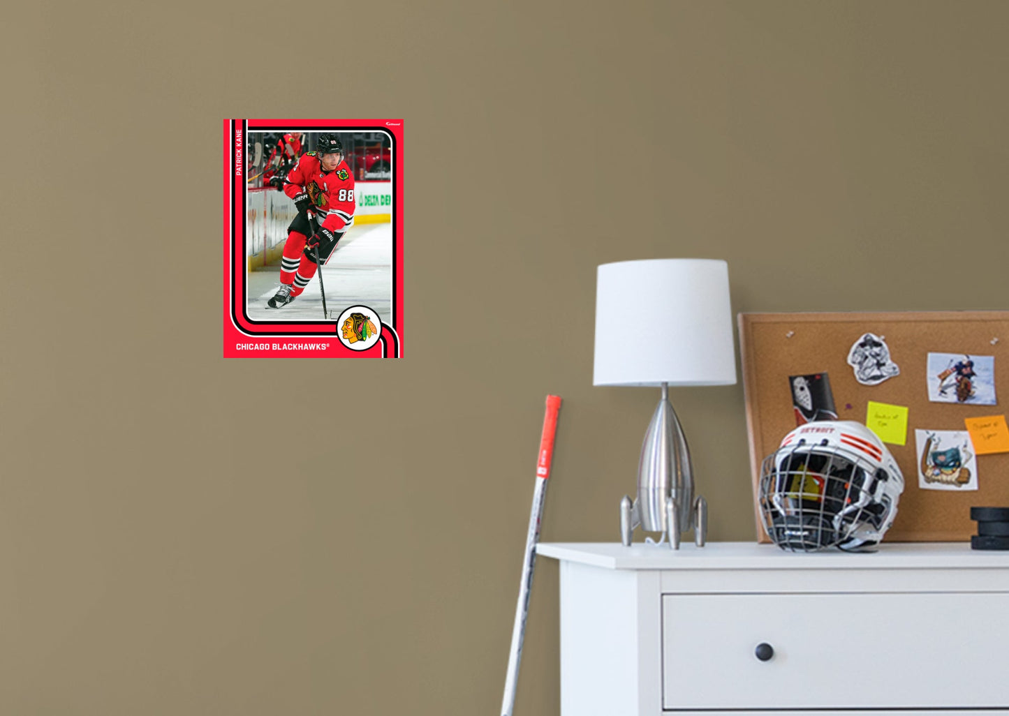 Chicago Blackhawks: Patrick Kane Poster - Officially Licensed NHL Removable Adhesive Decal