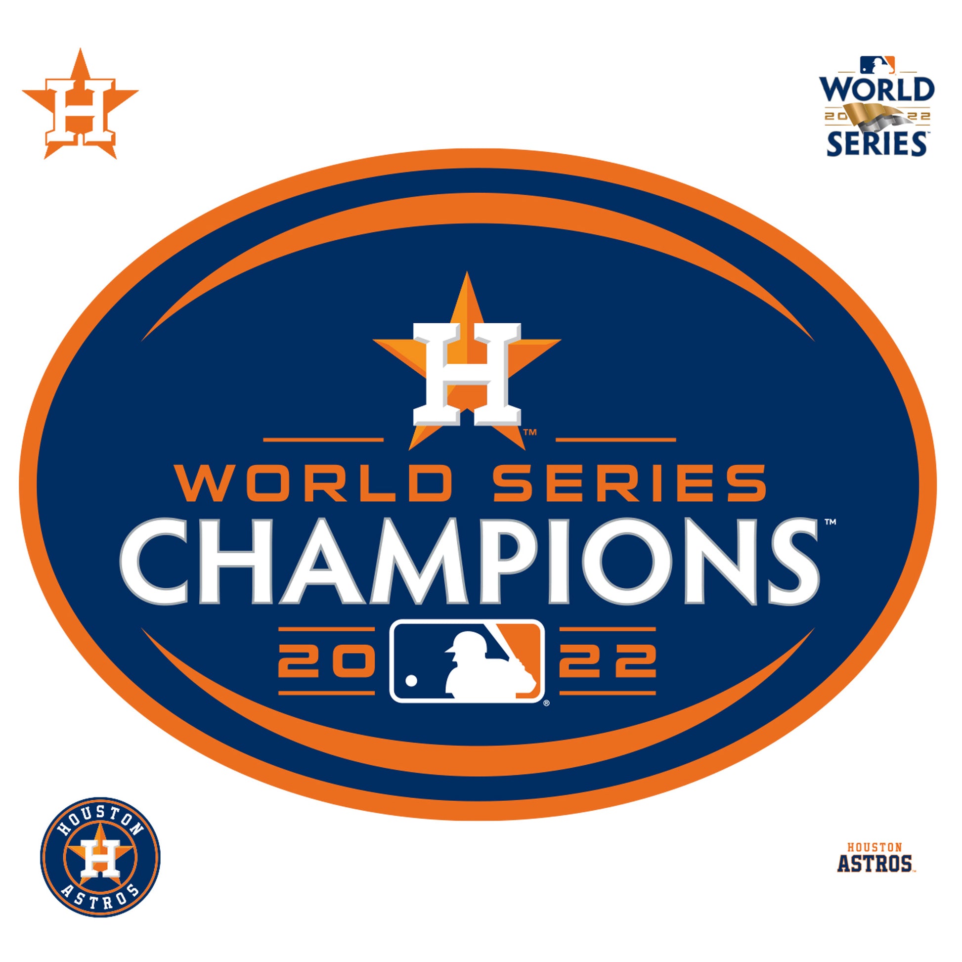 Houston Astros: 2022 World Series Champions - Officially Licensed