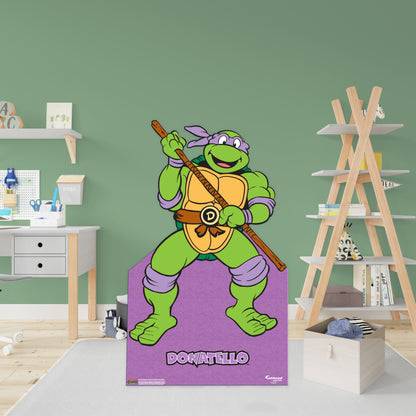 Teenage Mutant Ninja Turtles: Donatello Life-Size   Foam Core Cutout  - Officially Licensed Nickelodeon    Stand Out