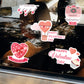 Valentine's Day: Love Message Window Clings - Removable Window Static Decal