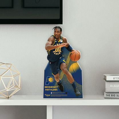 Indiana Pacers: Bennedict Mathurin 2022  Mini   Cardstock Cutout  - Officially Licensed NBA    Stand Out
