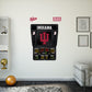 Indiana Hoosiers:   Basketball Scoreboard        - Officially Licensed NCAA Removable     Adhesive Decal