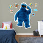 Cookie Monster RealBig - Officially Licensed Sesame Street Removable Adhesive Decal