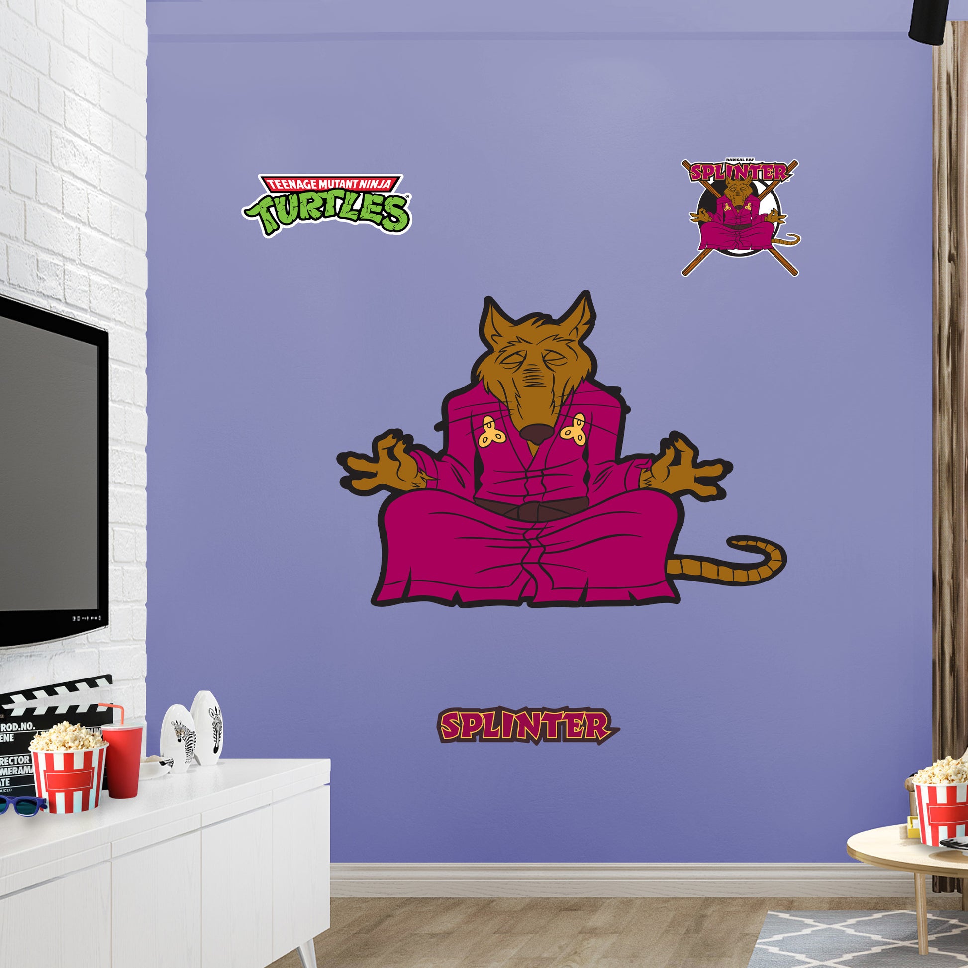 Giant Character +3 Decals  (48"W x 34"H) 
