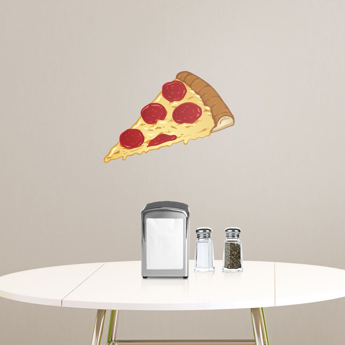Large Pizza + 2 Decals (15"W x 11"H)