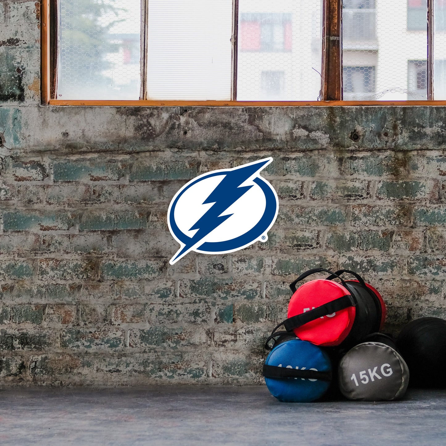 Tampa Bay Lightning:   Outdoor Logo        - Officially Licensed NHL    Outdoor Graphic