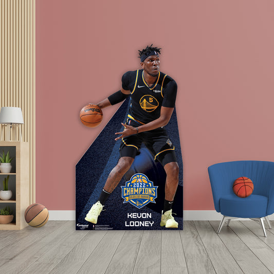 Golden State Warriors: Kevon Looney 2022 Champions  Life-Size   Foam Core Cutout  - Officially Licensed NBA    Stand Out