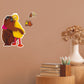 Snuffleupagus and Big Bird RealBig        - Officially Licensed Sesame Street Removable     Adhesive Decal