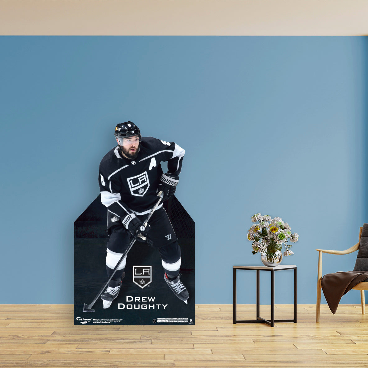 Los Angeles Kings: Drew Doughty Life-Size Foam Core Cutout - Officially Licensed NHL Stand Out