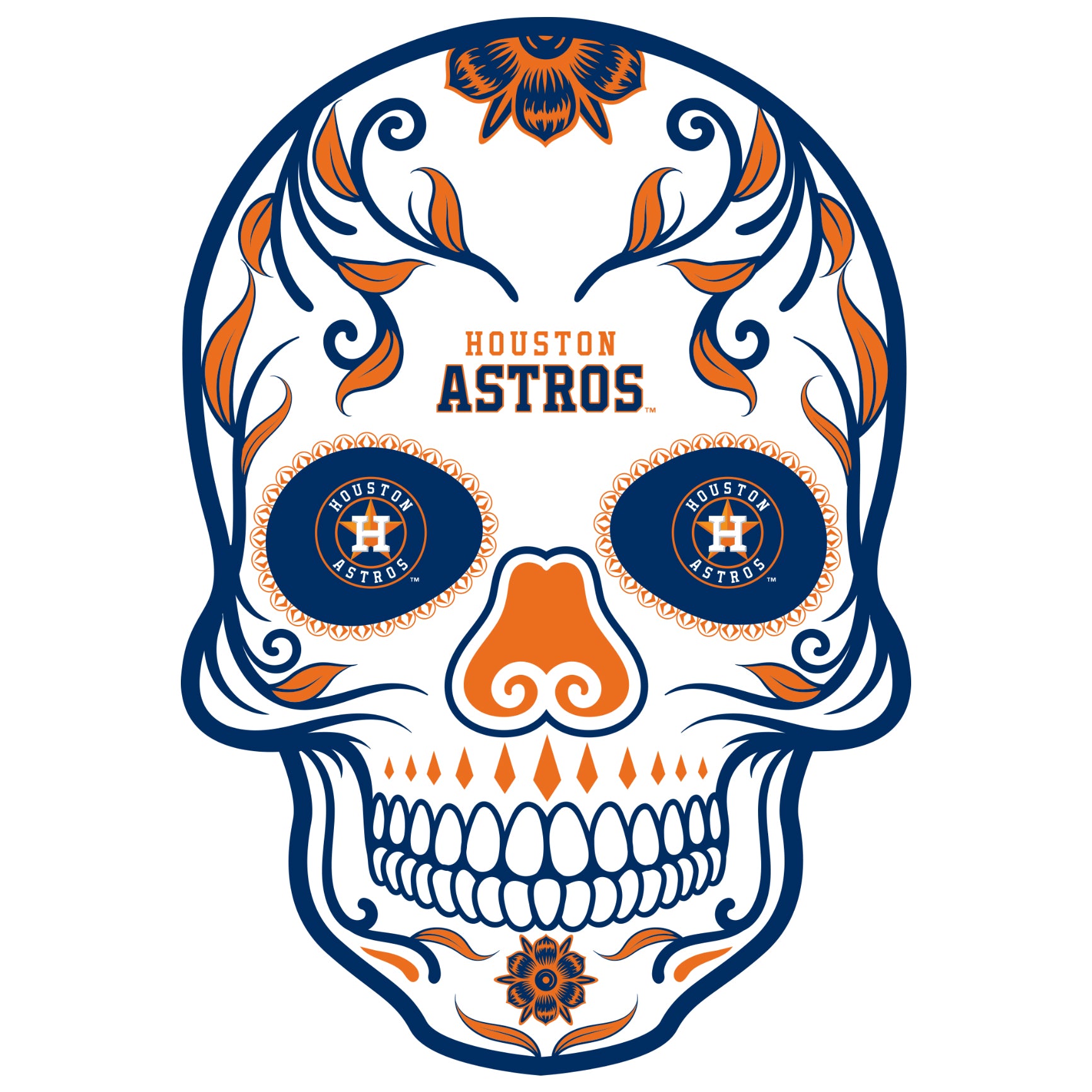 Sugar Skull Houston Astros 2022 World Series Champions Shirt
