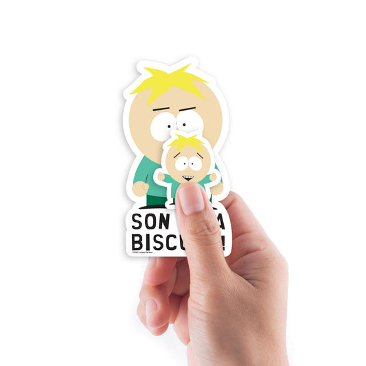 South Park: Butters Quote Minis        - Officially Licensed Paramount Removable     Adhesive Decal