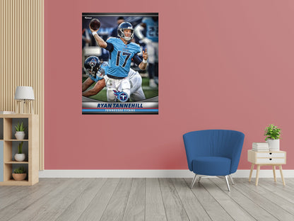 Tennessee Titans: Ryan Tannehill  GameStar        - Officially Licensed NFL Removable     Adhesive Decal