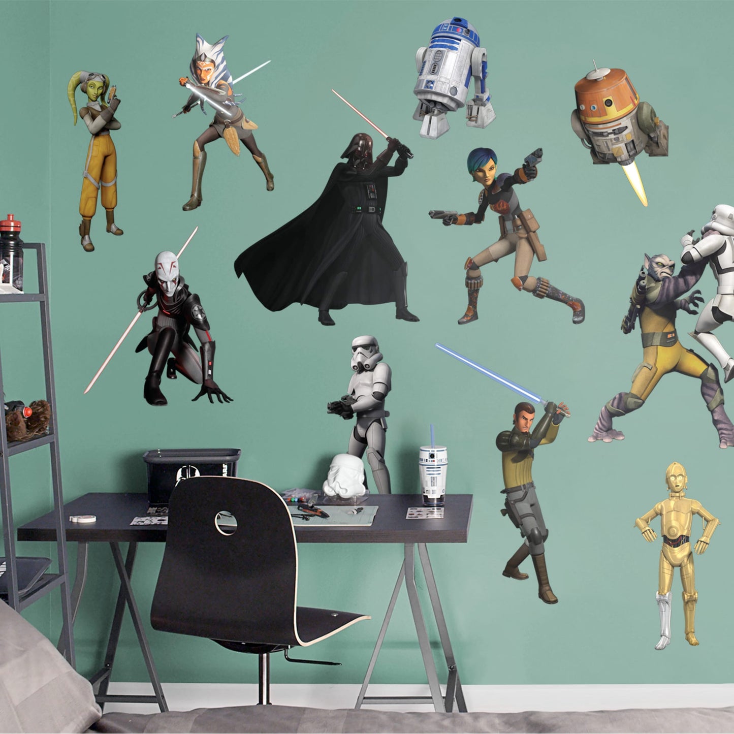 Star Wars: Rebels Characters Collection - Officially Licensed Removable Wall Decal