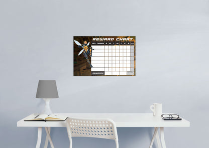 Avengers: WASP Reward Chart Dry Erase        - Officially Licensed Marvel Removable Wall   Adhesive Decal