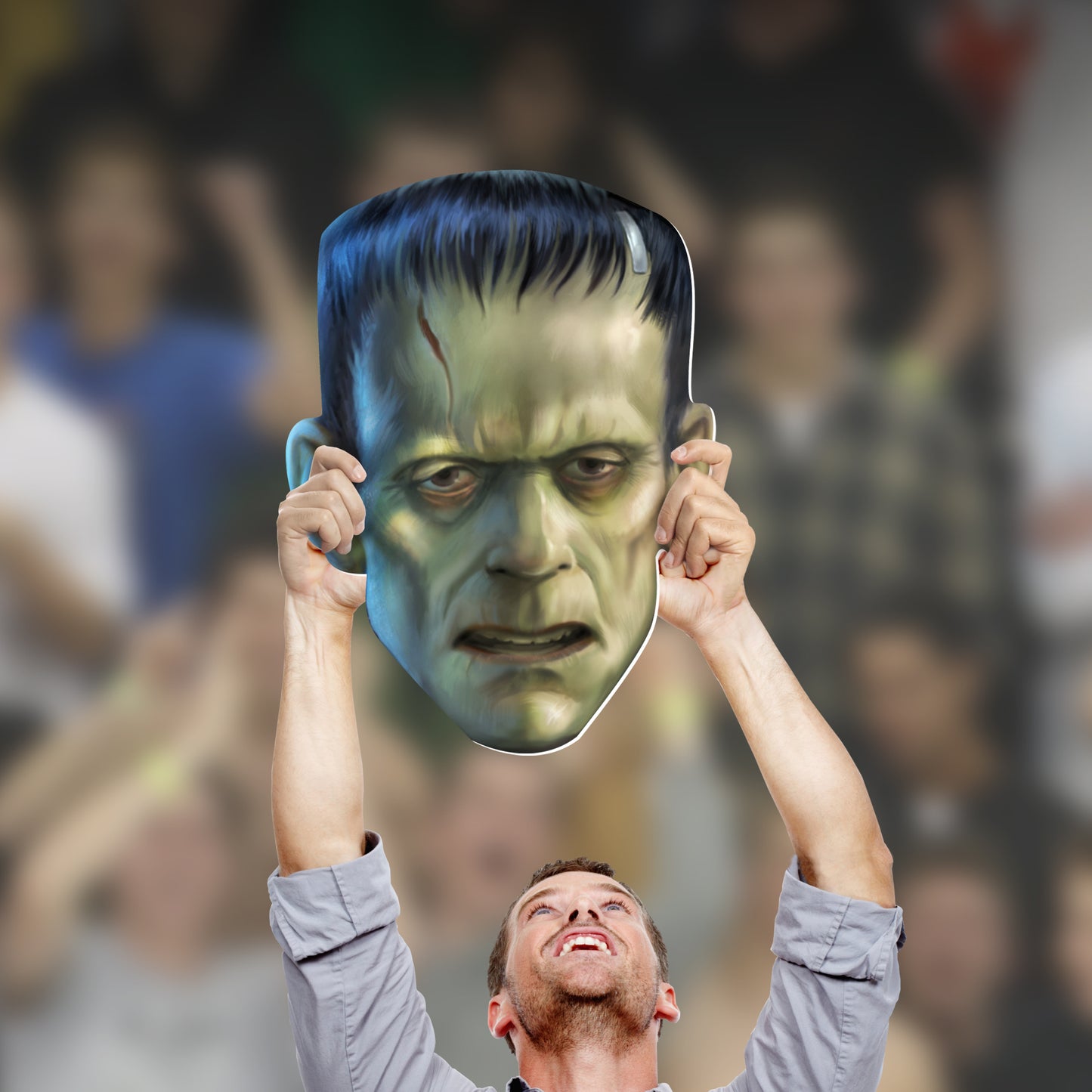 Universal Monsters: Frankenstein Animated   Foam Core Cutout  - Officially Licensed NBC Universal    Big Head