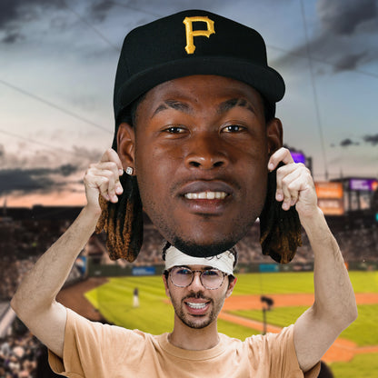 Pittsburgh Pirates: Oneil Cruz    Foam Core Cutout  - Officially Licensed MLB    Big Head