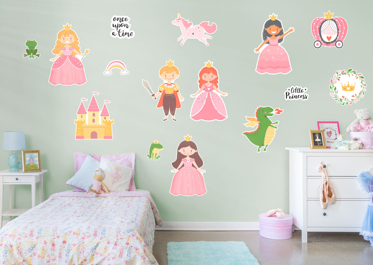 Nursery:  Once Upon a Time Collection        -   Removable Wall   Adhesive Decal