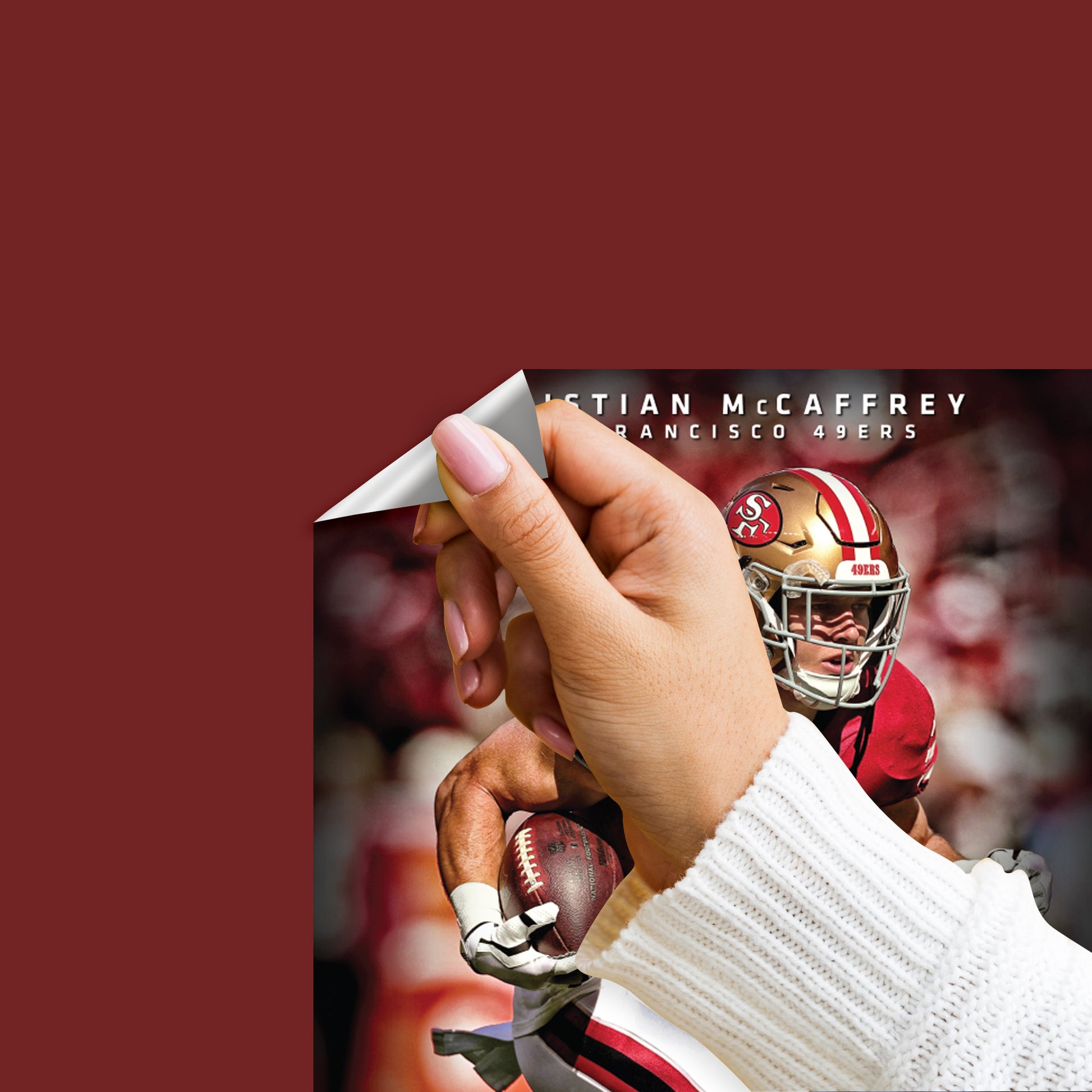 San Francisco 49ers: Christian McCaffrey - Officially Licensed NFL Rem –  Fathead