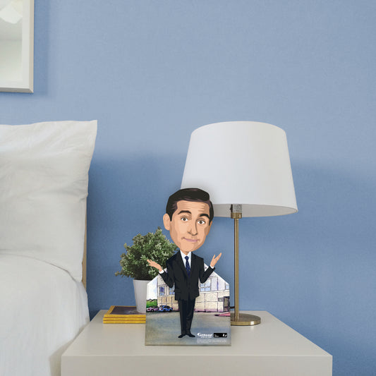 The Office: Michael Scott Mini   Cardstock Cutout  - Officially Licensed NBC Universal    Stand Out