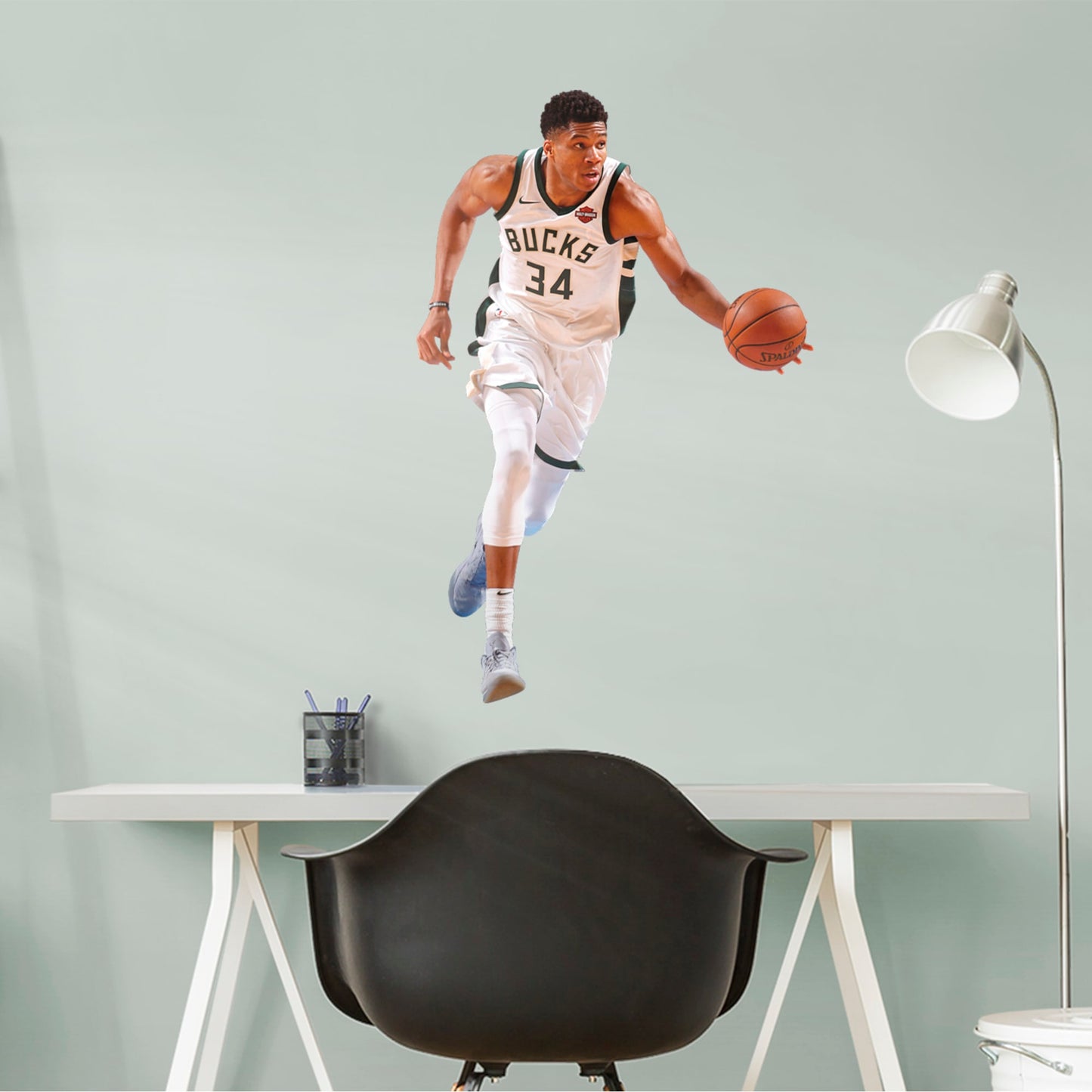 Giannis Antetokounmpo - Officially Licensed NBA Removable Wall Decal
